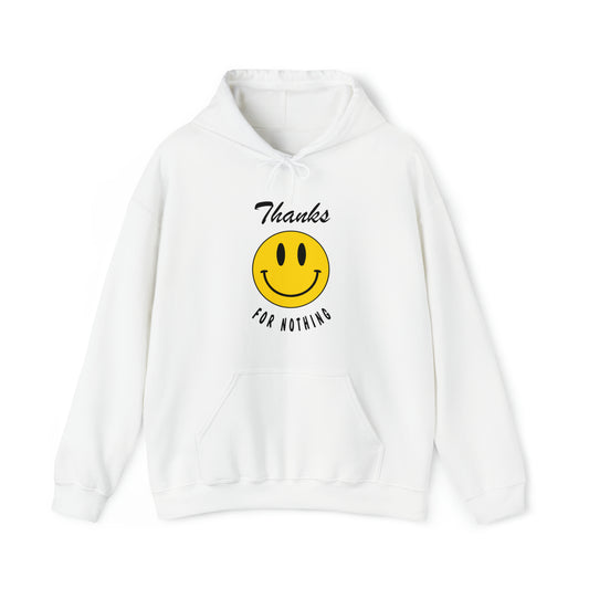Thanks for Nothing Hoodie men, womens, graphic clothing, apparel by BLING