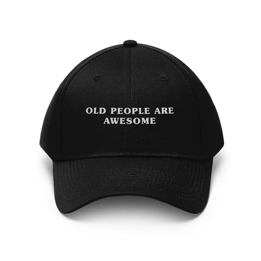 Old People Are Awesome Hat men, womens, graphic clothing, apparel by BLING