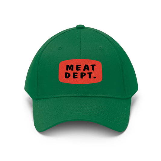 Meat Dept. Hat men, womens, graphic clothing, apparel by BLING
